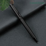 로넬리빙 폴인매너 무광 유성볼펜 케이스세트 블랙 1.0mm 필기 보관 휴대 검정색 블랙펜 : 로넬리빙