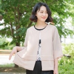 엄마옷 조이마담 J3352 시스루 자켓 중년여성의류 : 조이마담-투스타시스