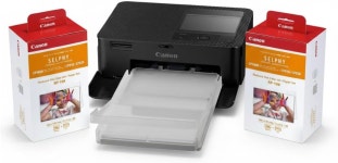 포토프린터 캐논 CP1500 블랙 RP-108 인화지 세트 휴대용 스마트폰 사진 인화기 : 조나단무역