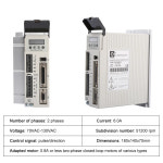 Cwss1108-Bz-Zx 디지털 디스플레이 폐쇄 루프 스텝퍼 모터 드라이버 세트 하이브리드 서보 브레이크 70  130vac 6.0 A 2 상 Nema34 : 현진5