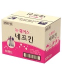 메이플제지 뉴훼이스 식당내프킨 줄줄이냅킨 대용량 테이블 내프킨 80매, 60팩 : 토토베리하우스