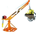 소형크레인 호이스트 포크레인 기중기 유압 소형 : 마켓블렌드