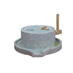 콩비지 맷돌 가정용 전통 관람 만들기 옛날 콩국수 윗판 전통멧돌 개수 비지 콩갈이 수제 : 반짝마켓2