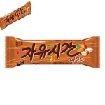 구퍄 해태 자유시간 아몬드36g 인상 에너 초콜릿바 아몬드초콜릿 : 구트바트