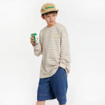 봄 주니어 남아 티 미렌 스트라이프 티셔츠 J7098 : 더베이지샵