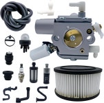 Mikatesi MS251 C-BE 카뷰레터 키트 프라이머 전구 공기 필터... Stihl MS231C MS231Z MS251C-BEQ MS251Z 체인소용 튜닝 Zama : 픽샵A몰