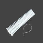 후니곳간 50개입 플라스틱고정구 선정리케이블타이 고정구 선정리 타이밴드 배선정리 : 후니곳간