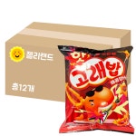 오리온 핫고래밥 매콤양념맛 118g X 12개 (1BOX) : 젤리랜드