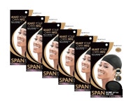 (6팩) 큐핏 - 스판덱스 돔 스타일 울트라 스트레치 가발 캡 #5017 : 베베드수샵