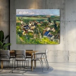 폴 세잔 오베르 전경 세계명화 인테리어액자 40x33cm : 아트스코