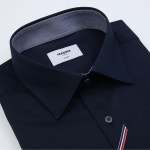 [갤러리아] [레노마 셔츠] T/C 스판 트윌 솔리드 일반핏 긴팔셔츠 RQSSG0011NY[갤러리아][35689559] : NS홈쇼핑