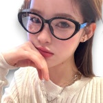 긱시크 캣츠아이뿔테 안경 자외선 블루라이트차단 가벼운 레트로 패션안경 포엣코어 아비토브랜드 : 아비토브랜드