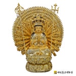 TK불상]2자반신천수천안,후광까지3자2치 : 제천불교백화점