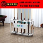 당구 큐꽂이 당구장 소품 10홀 소형 인테리어 스탠드 G. B 스타일 블랙 대형 20 홀 : 윤담몰