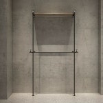 공간활용 천장 기둥식 의류행거 수선집 벽부형 2단 선반 세탁소 : 에이치글로벌센터