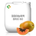 파파야농축액 60Brix 20kg : 엔트레이드코리아 푸드