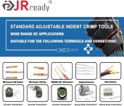 JRready ST2168 M22520 시리즈 핸드 크림프 공구 키트 NEW-AS2G(20-32AWG) ST2168(M22520/1-01+M225 : 에버하니011