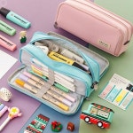 중학교 수험생필통 직장인 마카롱 초등학교필통 : 하늘은하수