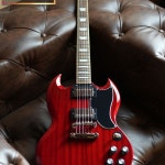 리멤버셀 에피폰 pid by Gibson SG Stand A. G1275 흰색 양두 피아노 : 리멤버셀