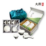 고급다기세트 보성녹차 우전 선물세트 선물용 40g 2개/ 선물용 케이스 및 보자기 포장 : 주식회사 다인생활건강