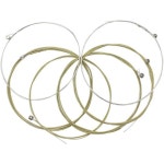 TOYANDONA 6개 포크 기타 줄 팩 형광체 브론즈 어쿠스틱 음악가와 초보자를 위한 풍부한 음색 설치가 쉽습니다 : 몰웨이브