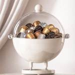 원형 커피캡슐 정리 오픈형 캡슐보관함 : 생활살림