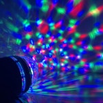 LED 홈파티 노래방조명 USB 미러볼 가정용 실내 룸파티 조명 : 두판샵