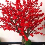 led 벚꽃 나무 조경 루즈 술집 침실 업소용 인조 LED 조화 램프 : 나이스픽222