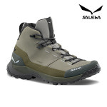 살레와 남성 푸에즈 레더 미드 PTX 파워텍스 등산화 쉐도우/다크올리브 : 크루삭스