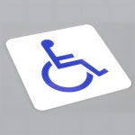 장애인 표지판 장애인화장실표지판 : 모든다담소