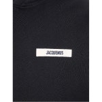 자크뮈스 로고 패치 리브 커프 후드 티셔츠 25EHOM00247AJ00126 990 : 어도어럭스