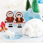 돌봄교실 미술놀이 클레이 이글루 만들기재료 체험키트 공예diy 어린이 협동심 : 제제 마켓