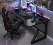 게이밍 컴퓨터책상 사무실 PC방 노트북 워크스테이션 테이블 : 스마일지동쿠