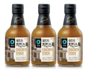 대상 청정원 쉐프의 치킨스톡 340g 3개 : 수야드봉