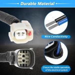 포드 F-150 라리아트/XLT/STX/XL 2021-2025 플러그 앤 플레이 드라이버 및 조수석 사이드 박스 침대 램프 배선 점퍼 하네스 세트 교체 번호... 