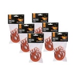 화물 장비 주식회사. 헤비 듀티 스트랩 밴드 6개 - 트럭 및 밴용 레드 나일론 카고 정리함 : 에프에스컴퍼니