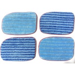 맥컬록 MC1375 MC1385 스팀 클리너와 호환되는 4팩 A1375-100/101 마이크로파이버 걸레 패드 리필 : 에이에이컴퍼니