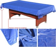 당구장 테이블 커버 1개 스누커 테니스 방진 기능 7피트 8피트(블랙 256x155cm) : 뉴글로리2