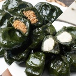 우리쌀 서천 한산 모시송편 동부 400g + 깨 400g : 하루미르 농장