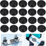 30개의 글루 포인트가 포함된 자가 접착식 그립 트레드 겨울 스포츠 스키 액세서리 기어 여성용 미끄럼 방지 플라스틱 스톰퍼 : 제트에스컴퍼니