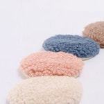 똑딱이 분리형 귀마개 겨울 방한 이어머프 양털 소재 끈 없는 착용형 귀 보온 : BUY-SENSE