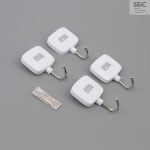 부착식 필수템 4P 화이트 크린 행거 : 생활기본