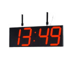 디지털 벽시계 초대형 20인치 전자 양면 6자리 LED 벽걸이 대형 : 링크차이나글로벌