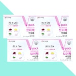 안국약품 브이팩 여성용 올인원 영양제 30포X4개 : 서진생활건강