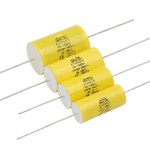 YEGAFE 2pcs 2.2uF 250V 축 오디오 스피커 크로스오버 스텝리스 필름 커패시터 5% 트위터 정밀 페어링 2.2uF 250V(2pcs) : 넥파츠