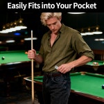 당구 애호가 남편 친구를 위한 린베나노노 프리미엄 3-in-1 큐 팁 셰이퍼 소형 당구장 액세서리 수리 키트 Black+Silver : 다나아몰1