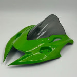 가와사키 닌자 400 수정 경쟁용 앞 유리 모조 ZX6R 후드 쉘 유리용 부품 : 만촌동상사
