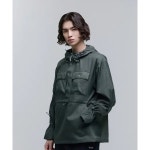 내셔널지오그래픽NATIONALGEOGRAPHIC N251UFT120 NRN 아웃포켓 셔링 후디 아노락 KHAKI : 다이슈6