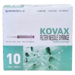 한국백신 일회용 필터주사기 10CC 18G 38mm : 착한 의료기