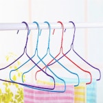 리에스 컬러 철사 옷걸이 세탁소철사옷걸이 : 하나둘샾